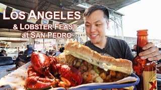 LA's Iconic Eateries @ Langer's & Massive Seafood & Lobster Feast in San Pedro
