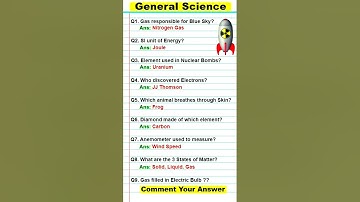Science GK Questions | Did You Know 🤔 #shorts #science #gk #chemistry #ssc #sciencetricks