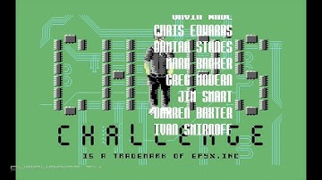 Chips Challenge - Commodore 64 Game Music By Neil Crossley, JVM Design