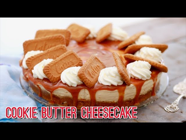 No-Bake Cookie Butter Cheesecake - Gemmas Bigger Bolder Baking Ep 176