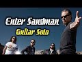 Metallica - Enter Sandman Solo Backing Track (Guitar Solo)