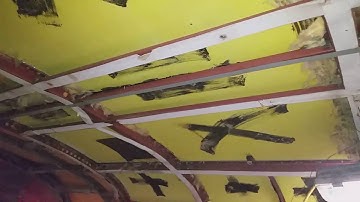 Bus Conversion Project - Video 79 - Ceiling framing and roof AC mockup