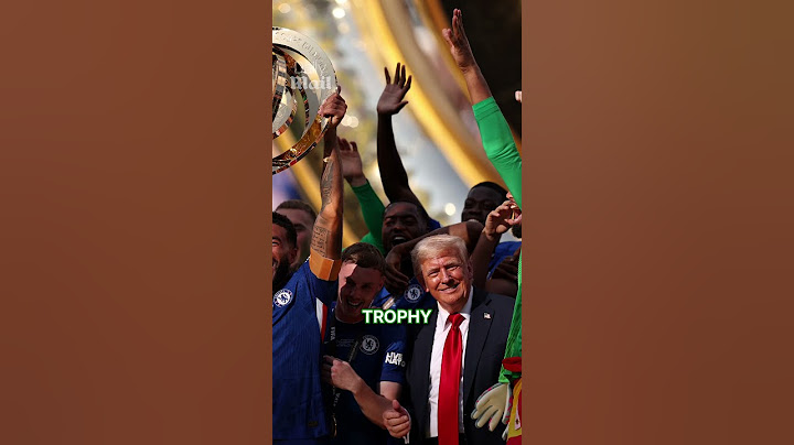 Cole Palmer was left BEMUSED after Donald Trump gatecrashed Chelsea's Club World Cup trophy lift