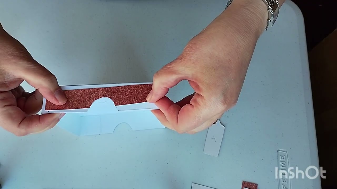 Fold Away Boxed Wedding Bouquet DIY (Easy to travel with)(Step1)