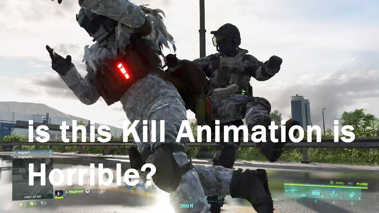 This kill Animation is so stupid in Battlefield 2042 - YouTube