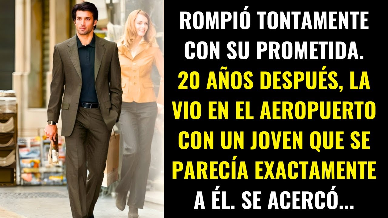 20 años después, quedó impactado al ver a su ex-prometida con un hombre que se parecía a él...