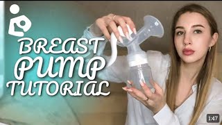 Breastfeeding Milk & Pump Tutorial Manual Breast Pump Guide Pump With Mother Sofia