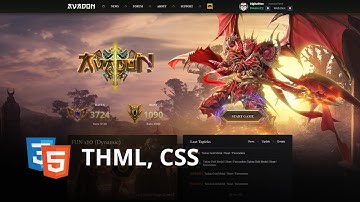 Avadon Mu Game Website Template