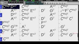 BACKING TRACK - THERE'S A RAINBOW 'ROUND MY SHOULDER (A Jolson, B Rose, D Dreyer) (C) 130 BPM SWING