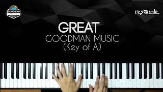 Great - Goodman Music Piano Tutorial