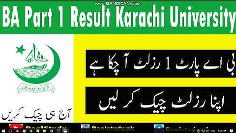 Ba Result 2022 Karachi University