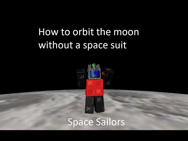 Viajamos para Lua no Foguete da Nasa - ROBLOX SPACE SAILORS 