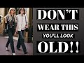 7 fashion mistakes making you look old  fashion over 40