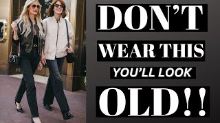 7 Fashion Mistakes Making You Look Old | Fashion Over 40