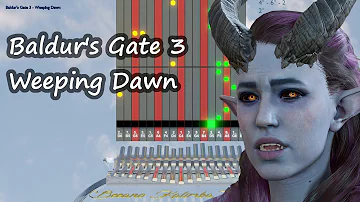 Kalimba tutorial:  Baldur's Gate 3 - Weeping Dawn (Alfira's song)
