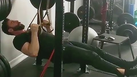 TRX Inverted Row With A Band