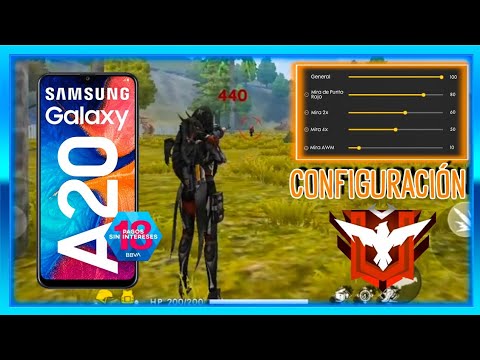 Configuración para Samsung Gálaxy A20 - Garena Free Fire - YouTube