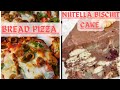 Bread pizzanutella biscuit cake shabista lifestyle