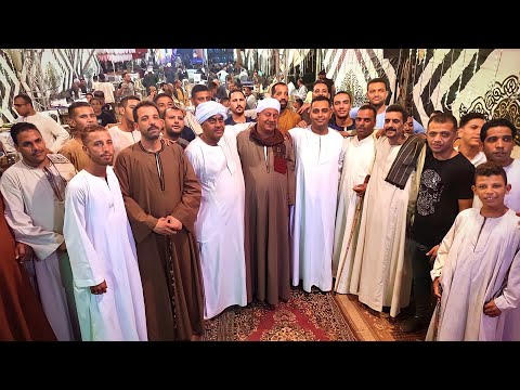 موال حكم الزمان رقص العريس وابوه علي اغنيه مبروك يا عريسنا هنيالك مع الريس شحات البنجاوي من افراح