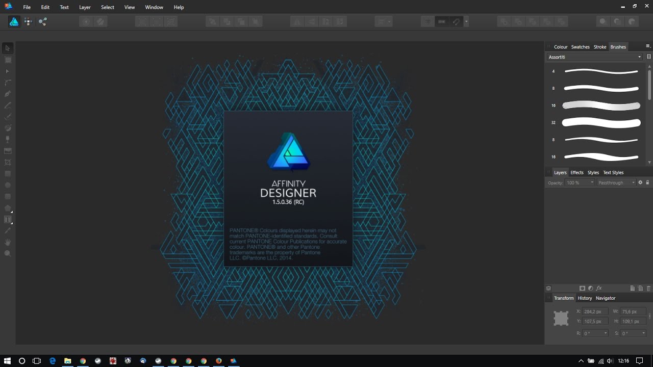 Affinity Designer for Windows - beta testing - YouTube
