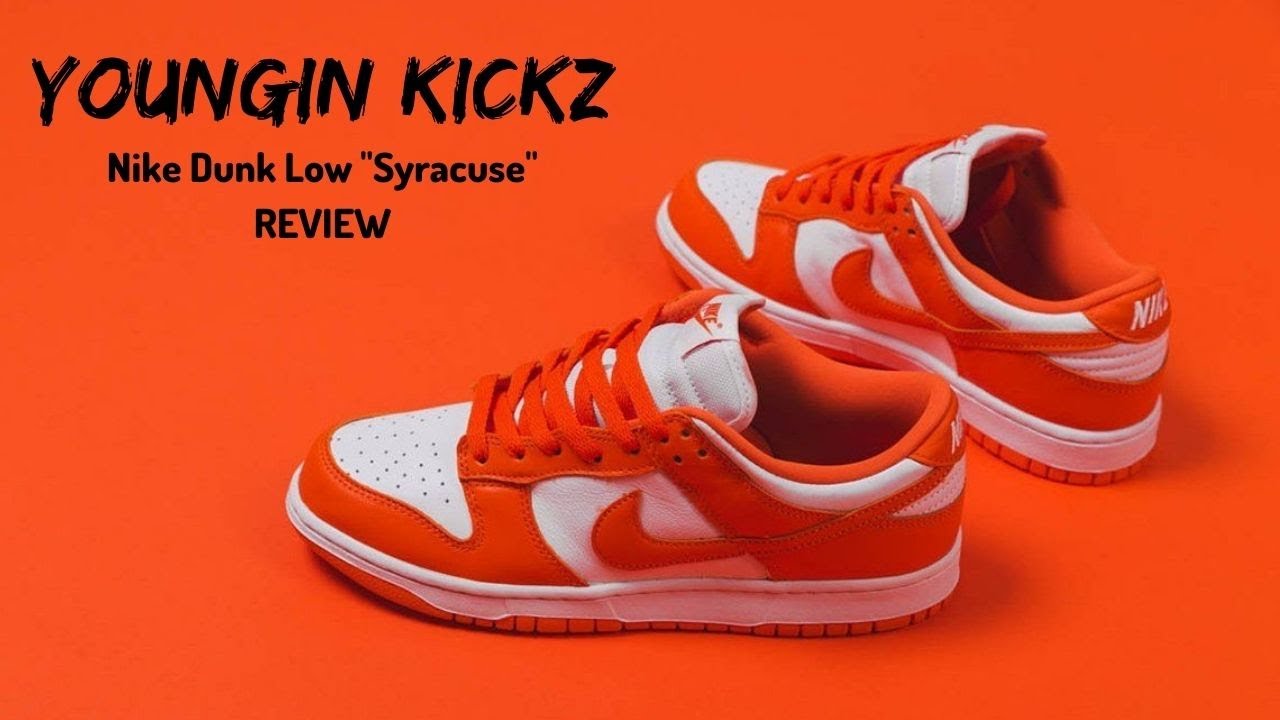 Nike Dunk Low Syracuse REVIEW
