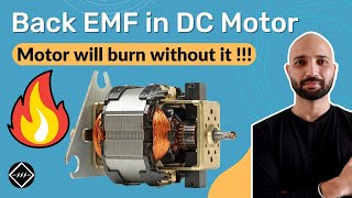 What is Back EMF & what is its significance | DC Motor | TheElectricalGuy