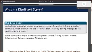 Distributed systems and microservices 20210427