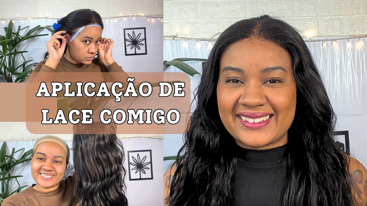 INSTALAÇÃO COMPLETA DE LACE FRONT | Passo a Passo REAL + Dicas  (Lace de cabelo humano da SHEIN)