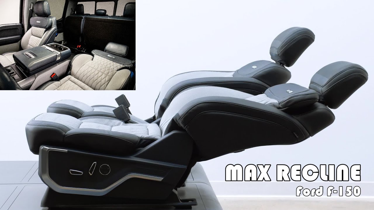 How the 2021 Ford F-150's Max Recline Seats Work