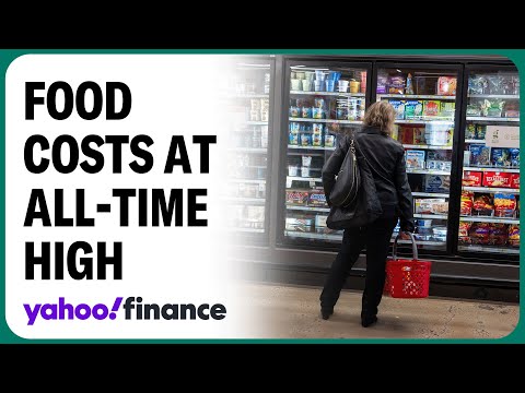 Food costs at an all-time high for eating out and at home