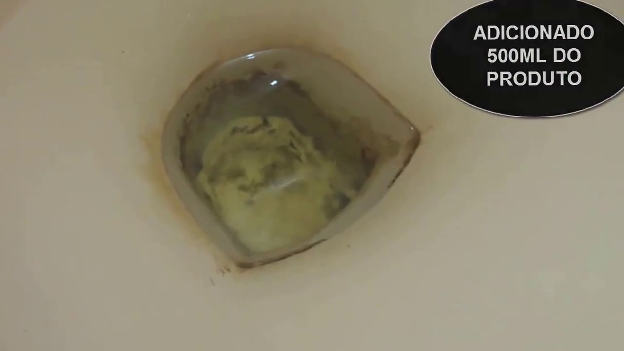como limpar vaso sanitario manchado