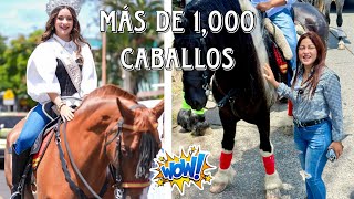Lo MEJOR del DESFILE HÍPICO de las FIESTAS JULIAS ?? SANTA ANA | Celinaz El Salvador