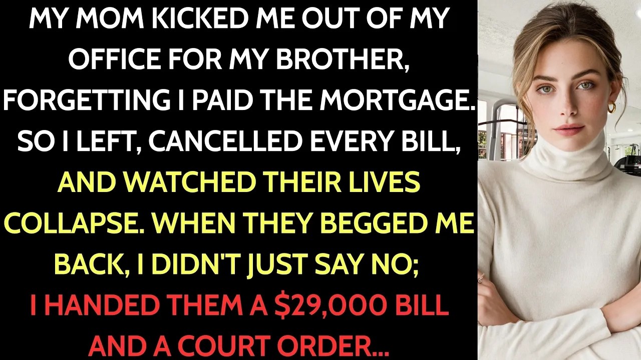 My Mom Pushed Me Out of My Own Office — The Next Morning, They Begged Me Back