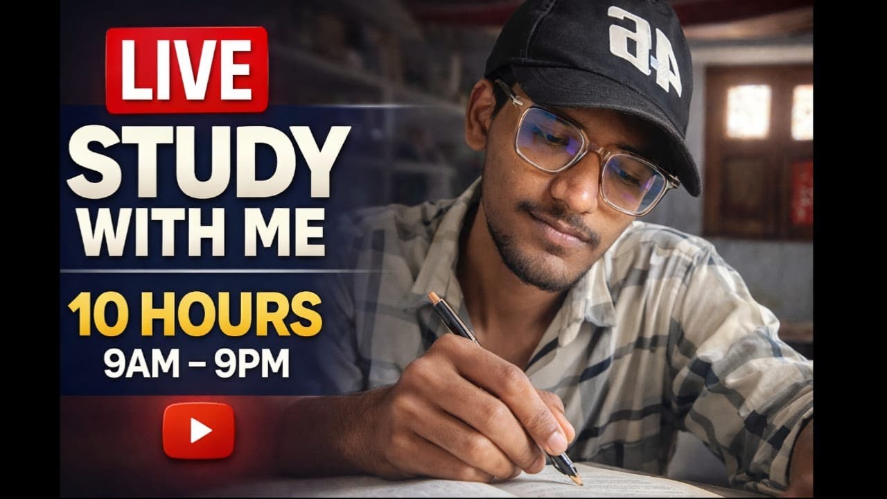 🔴 LIVE NOW: | Day 43 UPSC 2026 Study With Me  | Civil Eng Optional! 📚💥