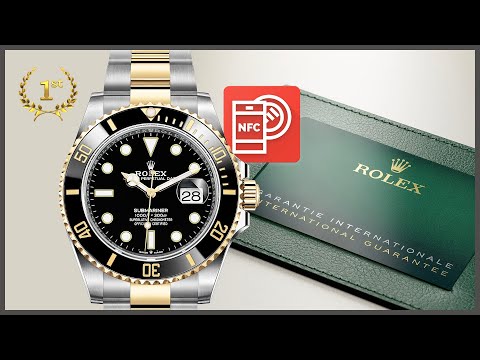 Как отличить подделку часов Rolex? NFC модуль в оригинальной карте Rolex!