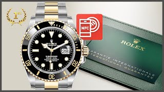 Как отличить подделку часов Rolex? NFC модуль в оригинальной карте Rolex!