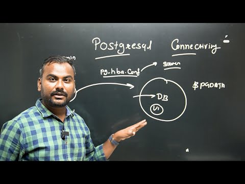 What is a connection in PostgreSQL? | How user will connect to the database| Ankush sir