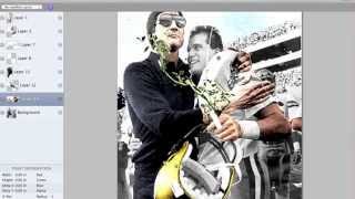 Colorizing John Dewberry and Bill Curry