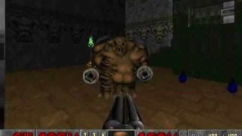 Doom II: Hell on Earth - (Map13) Downtown