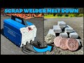 Scrap Welder Melt Down - Copper Brass Aluminum - ASMR Metal Melting - Trash To Treasure - BigStackD