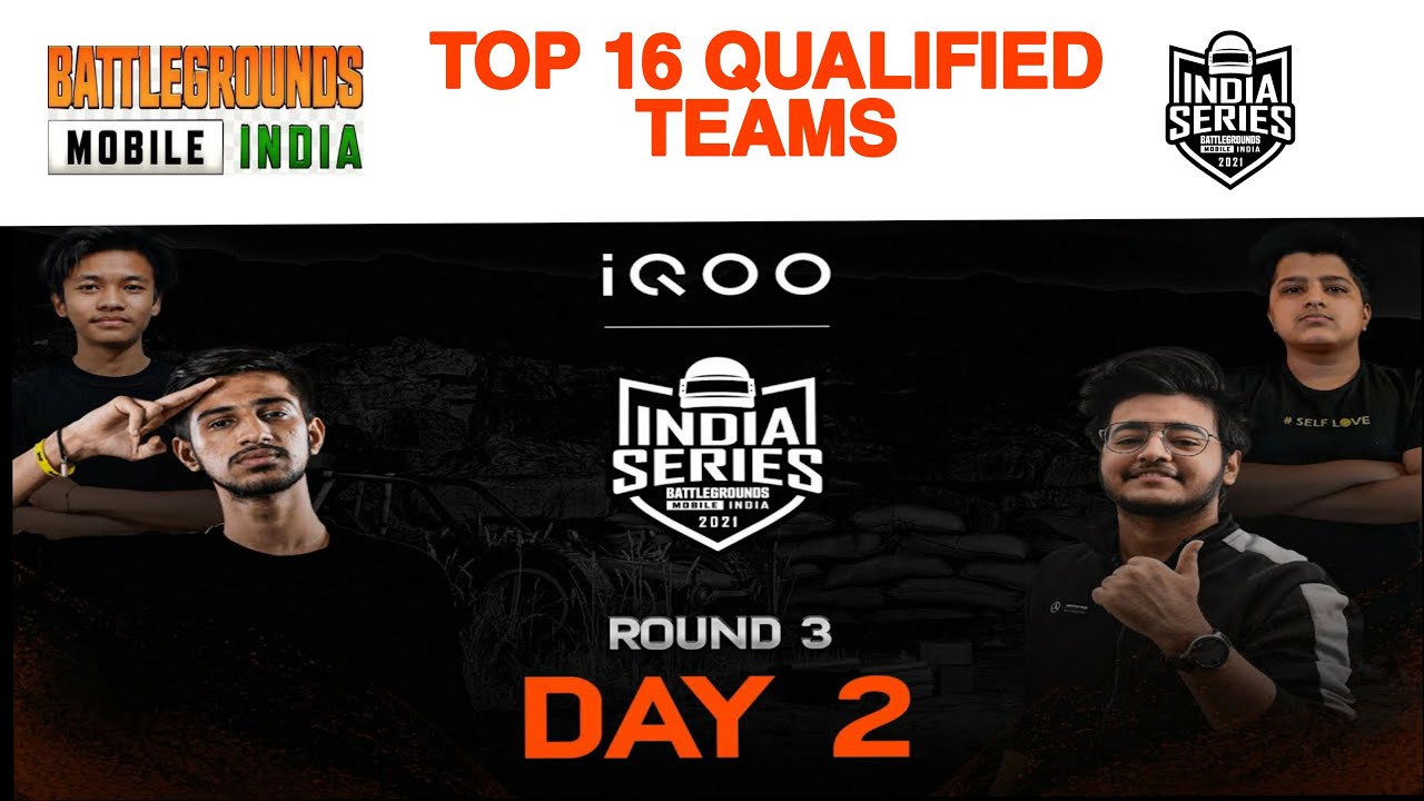 🇮🇳 BGIS Points Table | Top 16 Qualified Teams | Round 3 Day 2 | BGMI ...