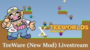 [Engl] Teeworlds Livestream - New Mod "TeeWare" (WarioWare x Teeworlds)