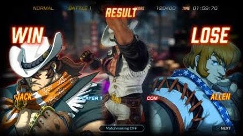 FIGHTING EX LAYER Jack vs Allen #FEXL