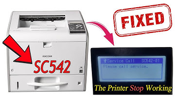 Mr. Hacker Tube | How to Fix " SC542 Error Code " on Ricoh Printers – Step-by-Step 🛠️🖨️ ?