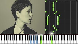 Palomas Blancas - Natalia Lafourcade PIANO TUTORIAL