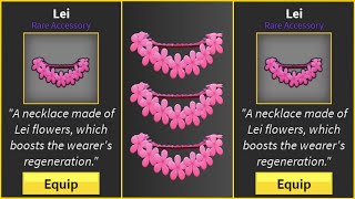 How To Get Lei Accessory in Blox Fruits | What Does Lei Do?
