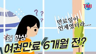 해외여행 시, 여권은 왜 6개월 이상의 사용기간이 남아있어야 될까? [#TMI/여행온도125˚]