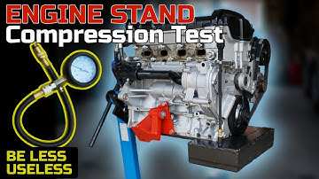 Compression Test on an ENGINE STAND | Quick & Easy DIY