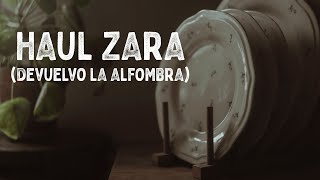 🛍 HAUL ZARA HOME + 💐 Una MESA de VERANO