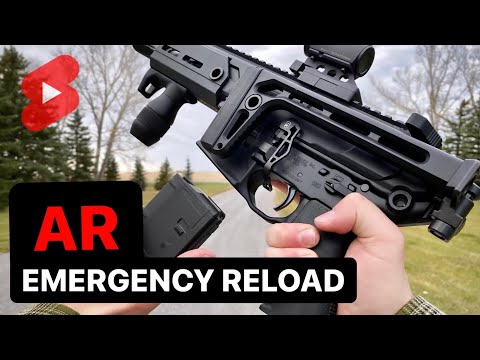 How to EMERGENCY RELOAD an AR #Shorts